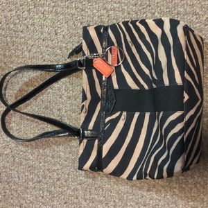Coach Zebra Purse